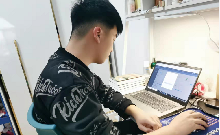 人在玩电脑描述已自动生成